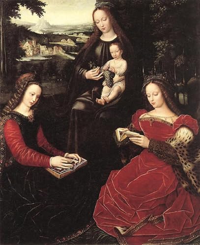 Peintures Vierge à l'enfant Ambrosius Benson pour Salon Moderne