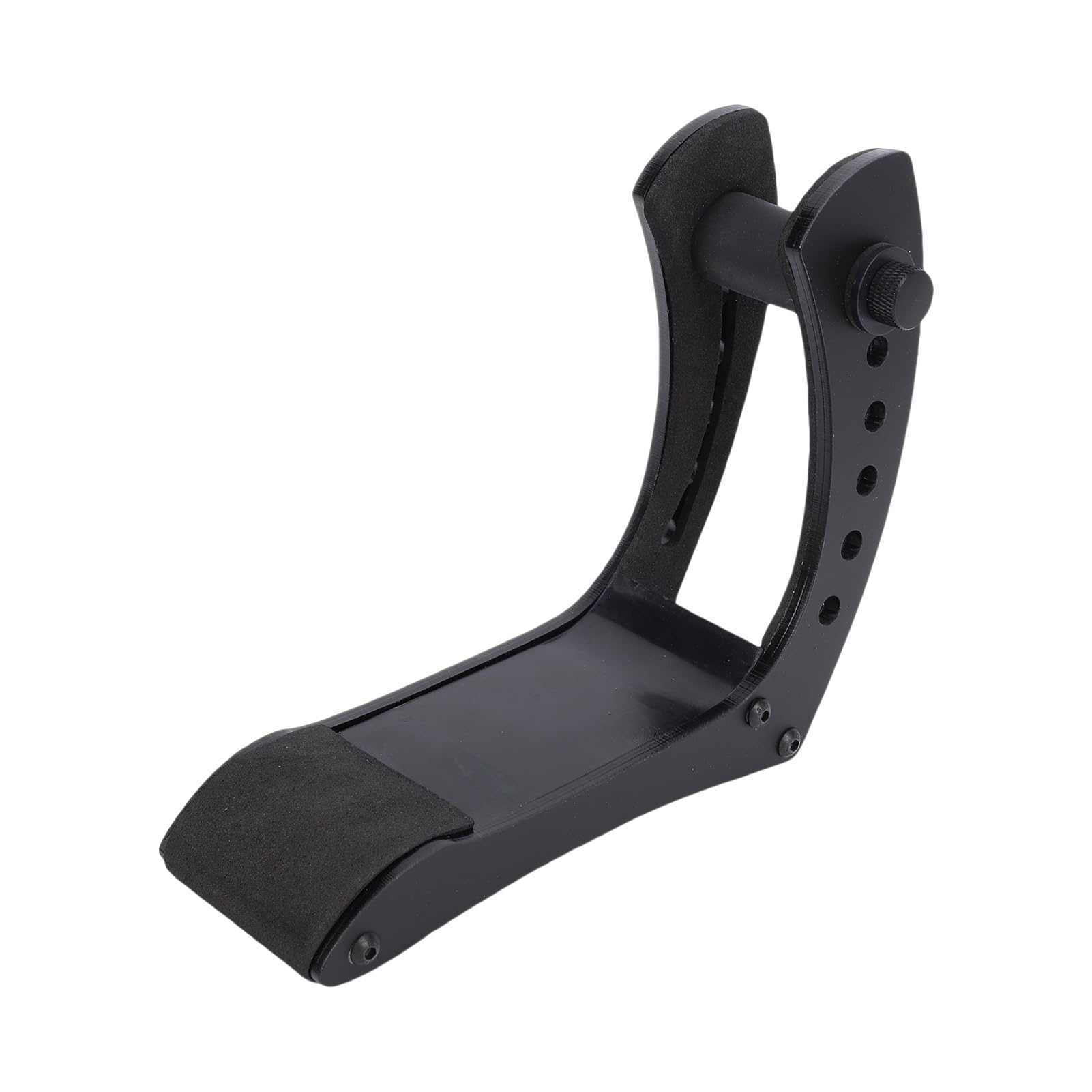 Supporto per Chitarra, Supporto Regolabile in Altezza a 6 Posizioni Universale per Chitarre Elettriche di Spessore 35-55 Mm, da Viaggio in Acrilico Piccolo Singolo, Ideale per per Chitarra
