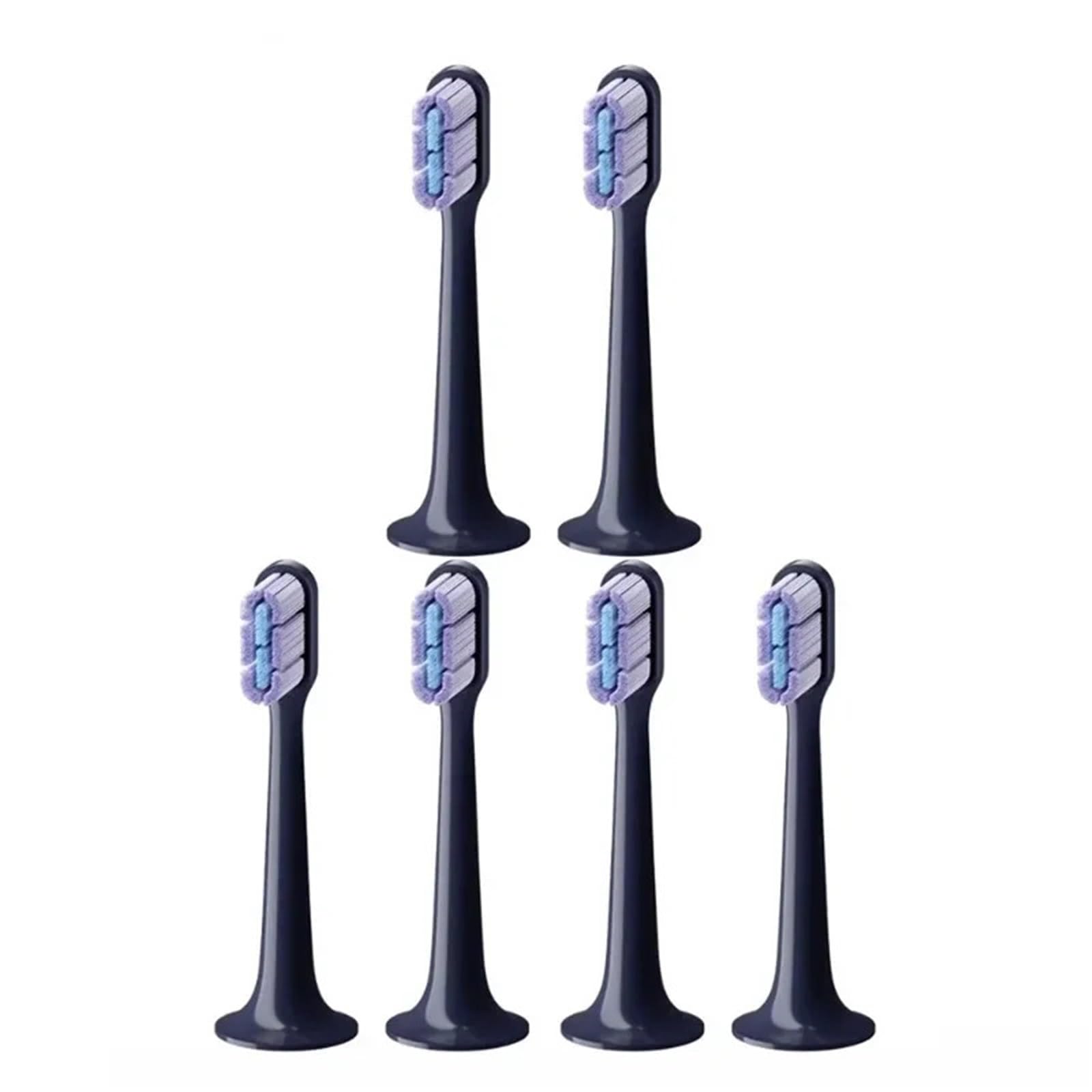 Testina T700, MBS304, setole morbide | Per T700, blu scuro, testina da 4 mm, 8 g per pezzo, manico ABS(6pcs)