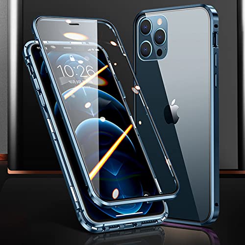 Étui de téléphone magnétique bleu pour protéger votre iPhone en voyage