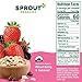 Sprout Organics, Mixed Berry & Oatmeal, 6+ Month Pouches, 3.5 oz (Pack of 12)