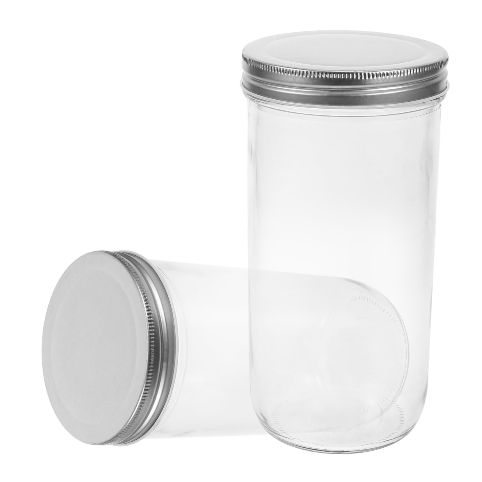 KICHOUSE 2pcs Storage Tank Spice Jars Spice Dispensers With Lid Dispensers Glass Jar with Lid Honey Holder Spice Containers Household Pots Jam Pots Jam Containers Pots for Home Mason Jars