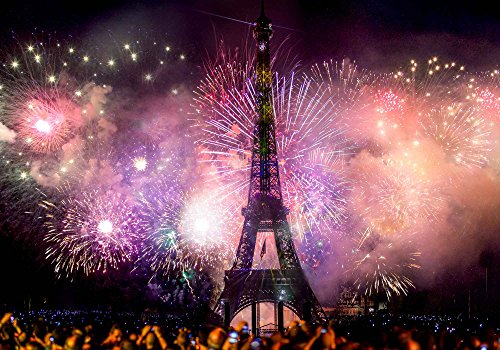 Mtmety 10X7Ft Eiffel Tower Backdrop Firework Backdrop City Night French Background Paris Landmark Video Props Photography Lxme178 #TOP4