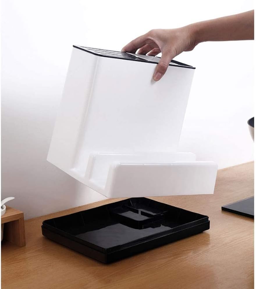 Knife Block Storage Stand Kitchen,Only selling Cutter Holder,Universal Plastic PP Knives Box Multifunctional Tools Organizer