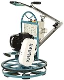 Arbeitsbreite: 600 mm KREBER Randglätter K600RE 6-flügelig Betonglätter Knickdeichsel Estrichglätter Elektro Glättmaschine 400V