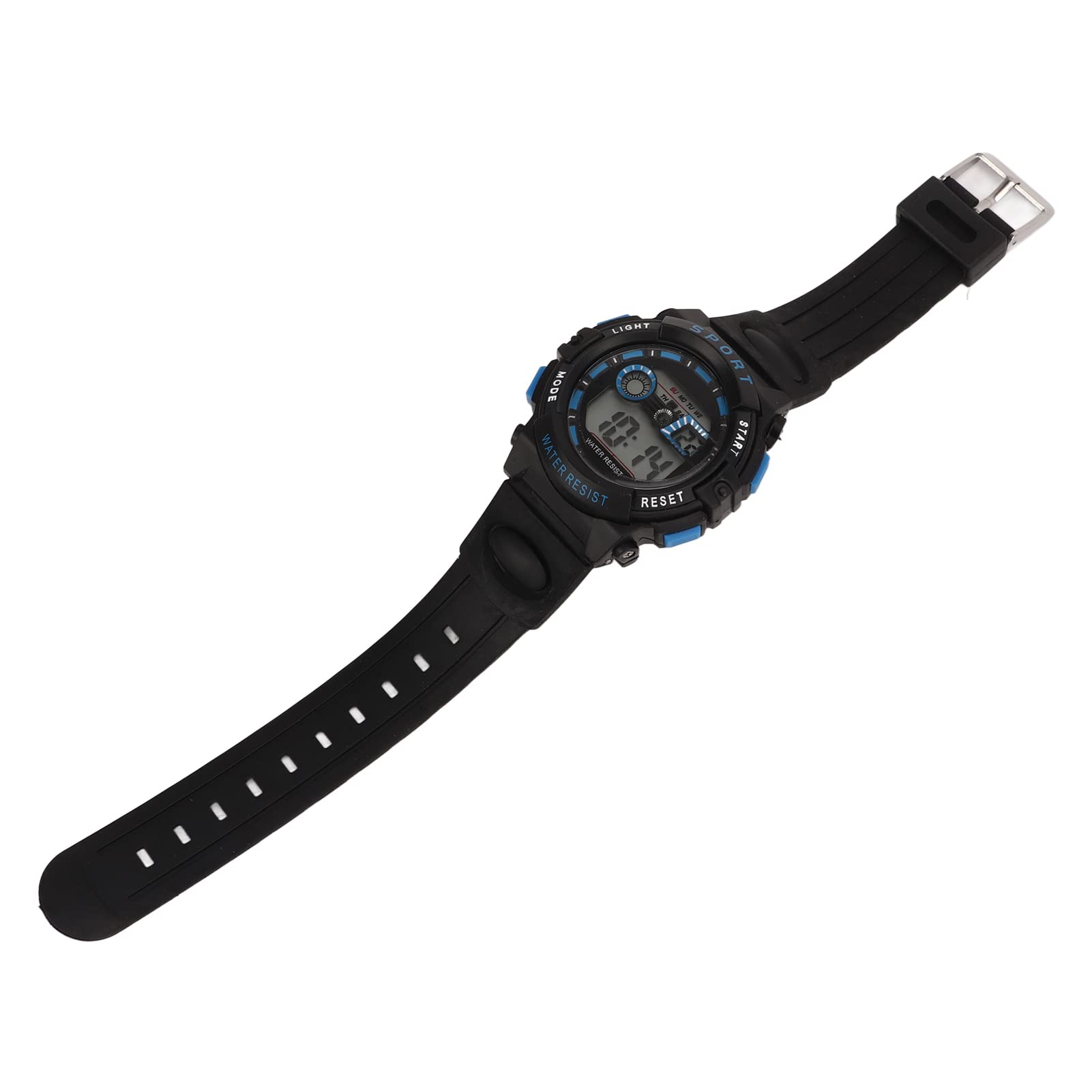 Fockety Orologio Sportivo Digitale Impermeabile 10ATM Con Altimetro, Barometro E Termometro, Per Uomo E Donna, Ideale Per Pesca Ed Escursionismo - 5