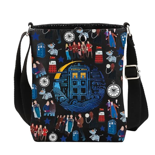CMNIM Fantasty Merchandise Gifts Blue Night Crossbody Bag Movie Fans Inspired Gift Time Sci-Fi Shoulder