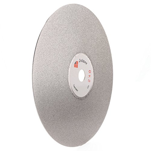 Image of 6 inch inch 150 mm Grit 240 Diamond Grinding Disc Abrasive Wheel Coated Flat Lap Disk Jewelry Tools for Gemstone Glass Rock Ceramics