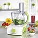 Produktbild GOURMETmaxx Multifunktionale Küchenmaschine mit 3 verschiedenen Einsätzen zum Mixen, 1 L, 350 W, grün