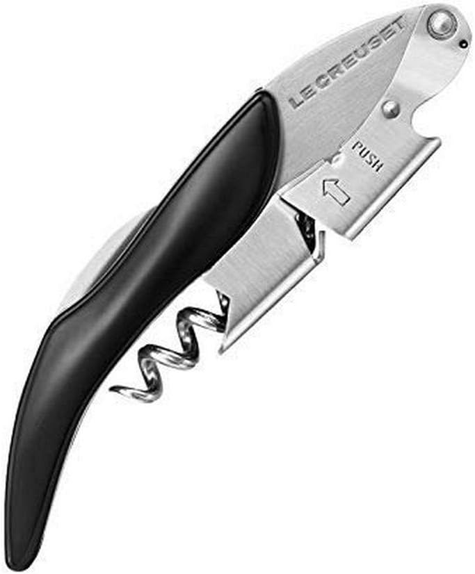 Le Creuset Waiter's Friend Corkscrew, Black Home & Kitchen