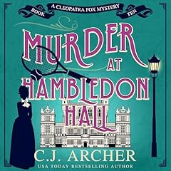 Murder at Hambledon Hall cover art
