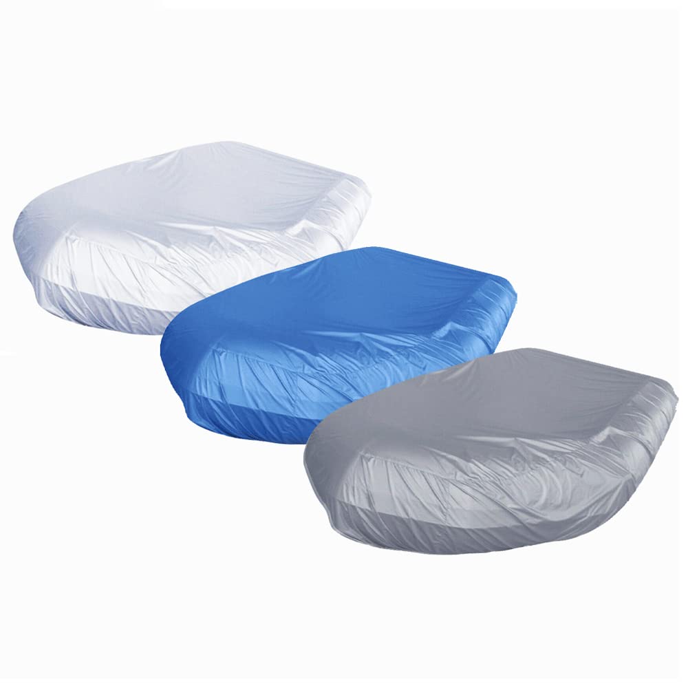 UK Custom Covers RTC776SILVERAD2 Semi Tailored Waterproof Rib Tender Cover Silver - Sizes Up To 2.9m (9ft 5in) - 3.8m (12ft 5in) - Select In Advert - View #7