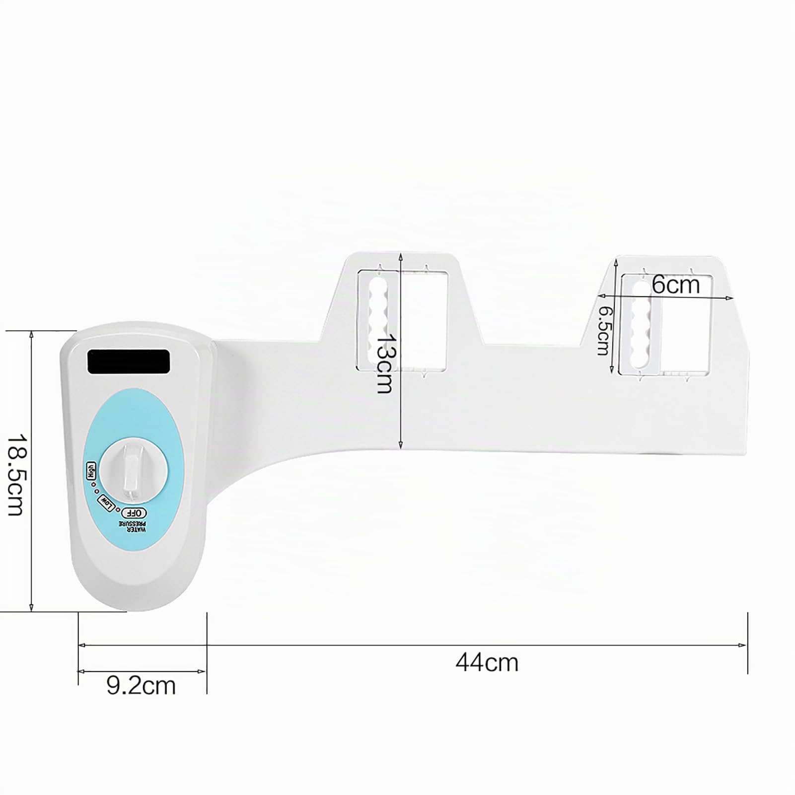 Bidet WC con doccetta per pulizia intima, ugello autopulente, spray acqua dolce non elettrico, accessorio meccanico per toilette