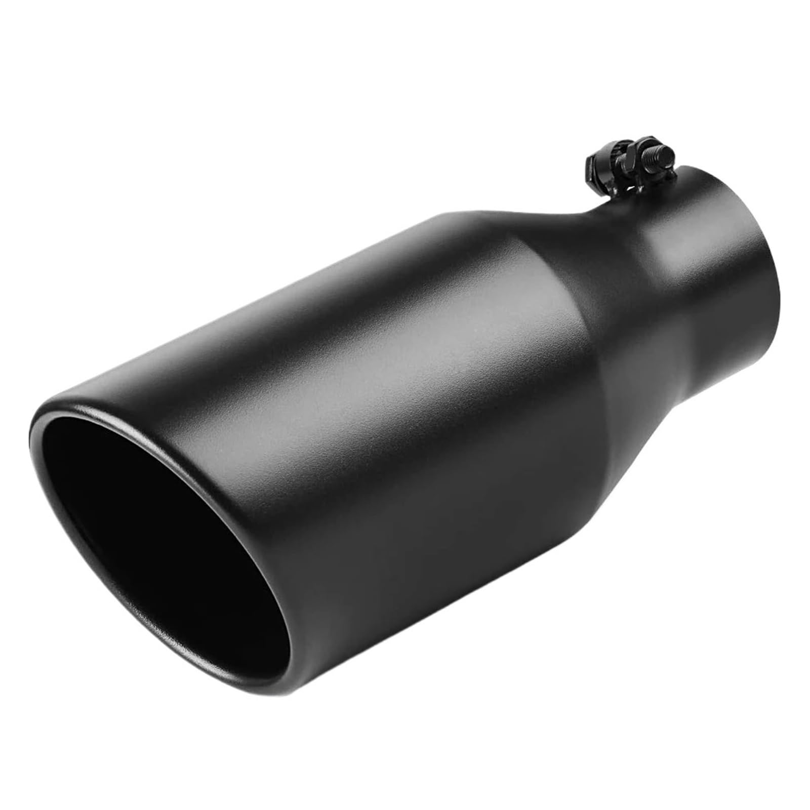 Pot auto noir 12 pouces pour corriger les sorties de gaz courtes