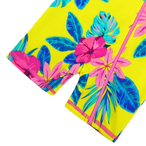 Image of XFGIRLS Baby /Toddler Girls Swimsuit Long Sleeve One-Piece Bathing Suit Rash Guard
