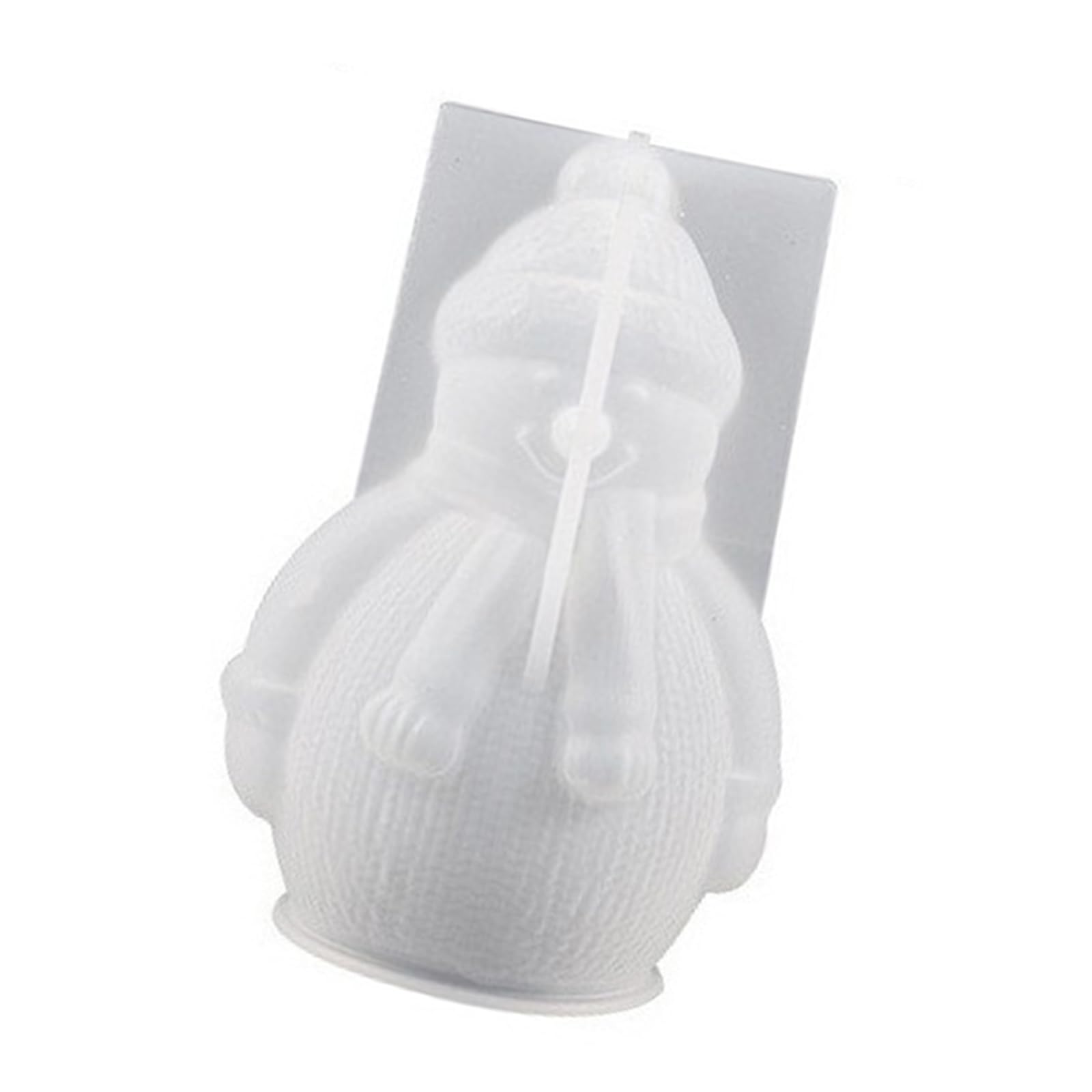 Hsioluted Food Grade Silicone Christmas for Craft Art Projects Easy Releases Holiday
