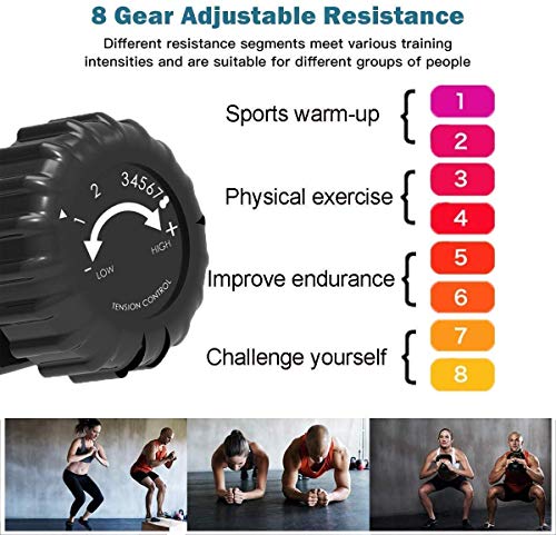 Image of Elliptical Machine Advanced Bicycle Trainer Elliptical Cross Trainer Exercise Bike-Aerobic Fitness Exercise Heart Rate Pulse Sensor Treadmill