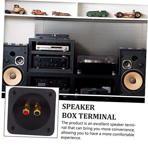 Terminal de conectores para altavoz en caja de ABS de 2 piezas para equipos de audio inalámbricos 7