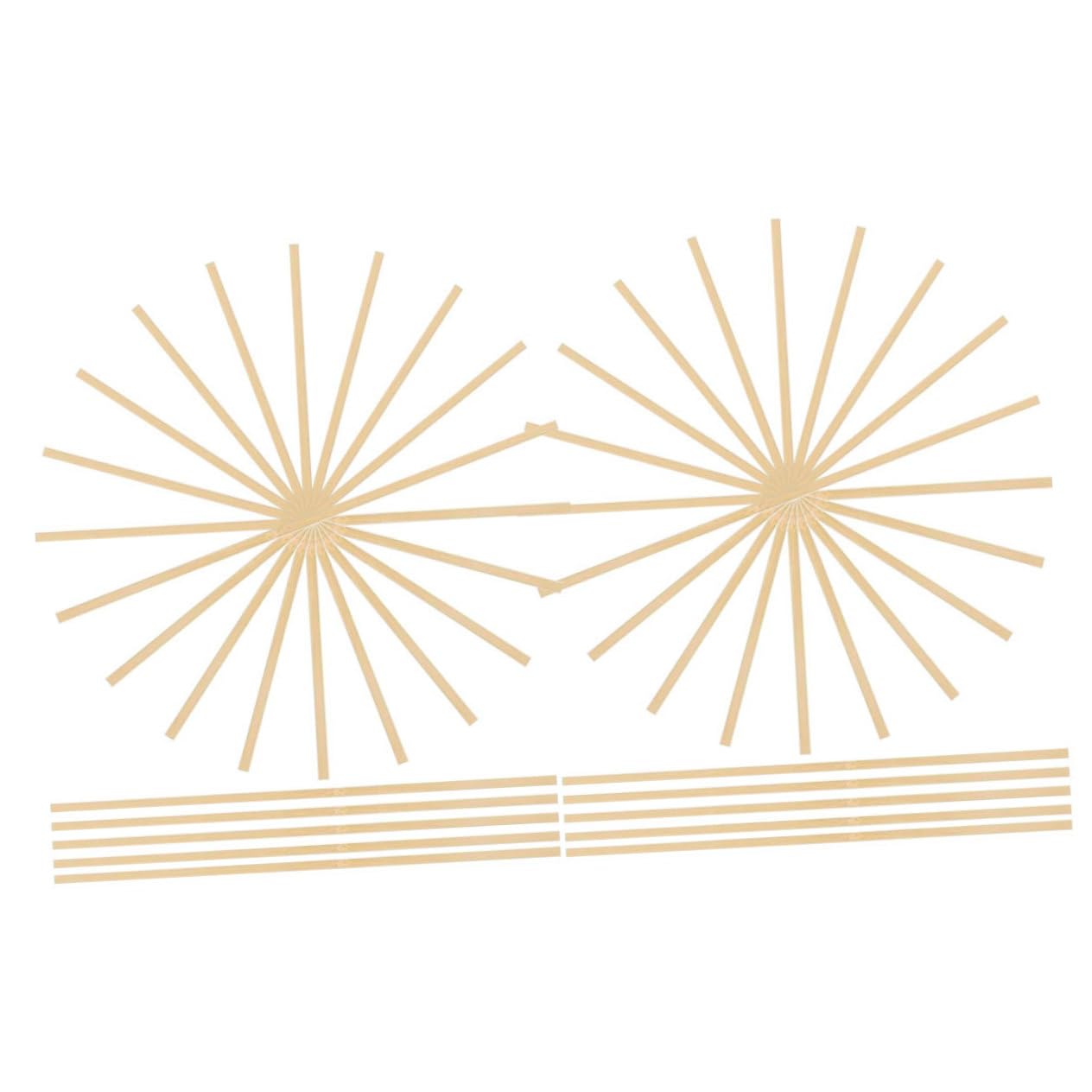 ULTECHNOVO 50 Pack Bamboo Stirrer Mix Smoothly Reusable Stirring Sticks for Coffee Tea Cocktails