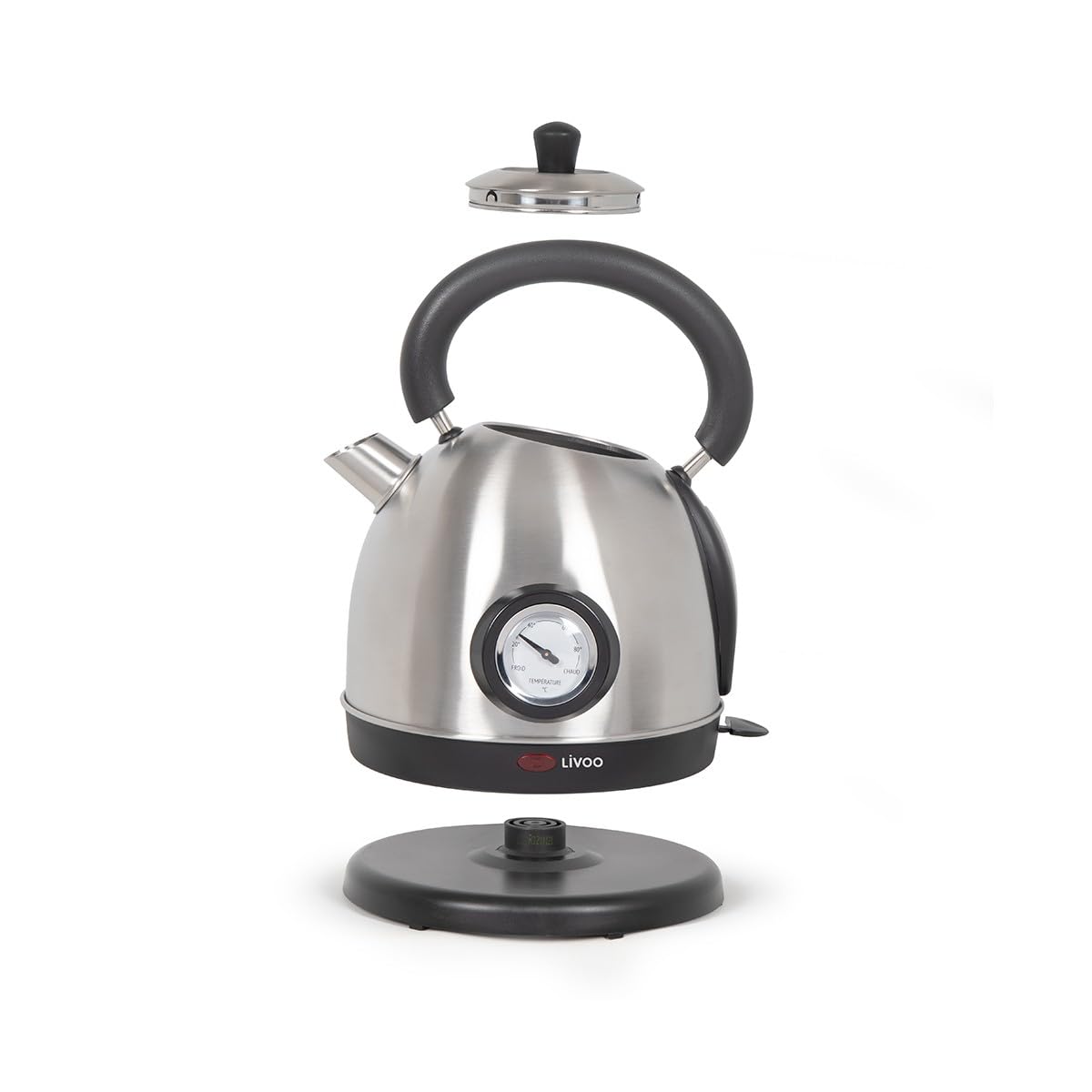 Bouilloire Sans Fil 1.8l 1800w Argent - DOD157S