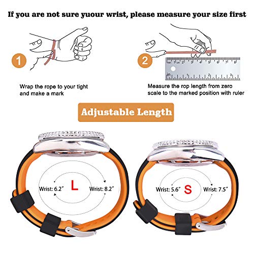 Ritche 22Mm Silicone Watch Band Compatible With Samsung Galaxy Watch 3 (45Mm) Samsung Gear S3 Classic Watch Quick Release Rubber Watch Bands For Men Women #TOP6