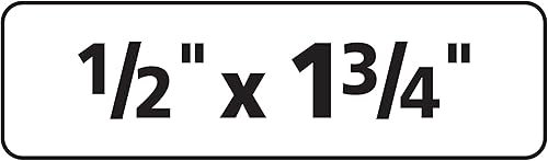 Miniatura 2 de Avery Etiquetas de identificación extraíbles, alimentación segura, adhesivo extraíble, 0.5 x 1.75 pulgadas, 2.000 etiquetas (6467)