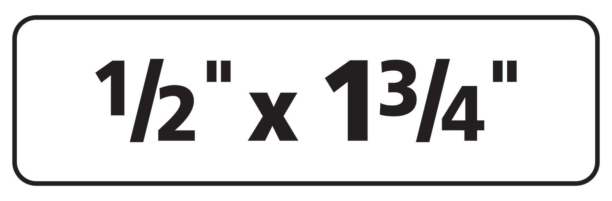 Avery Removable ID Labels, Sure Feed, Removable Adhesive, 0.5