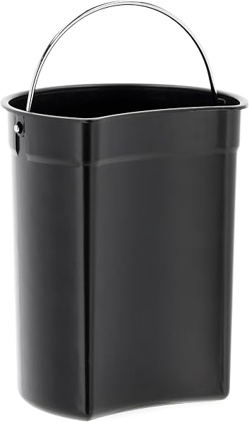 Zone Denmark Nova Mülleimer fürs Bad, Kosmetikeimer, Abfalleimer fürs Badezimmer, Durchm. 23 cm, Höhe 29 cm, Fassungsvermögen 5 Liter, Soft Grey (Grau) - 4