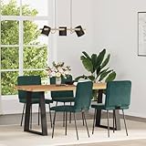 Confort et style : ces chaises de salle à manger offrent à la fois un confort d'assise agréable et un look moderne et élégant. Elles sont idéales pour les salles à manger, les bureaux ou pour une utilisation quotidienne et favorisent les rassemblements sociaux.