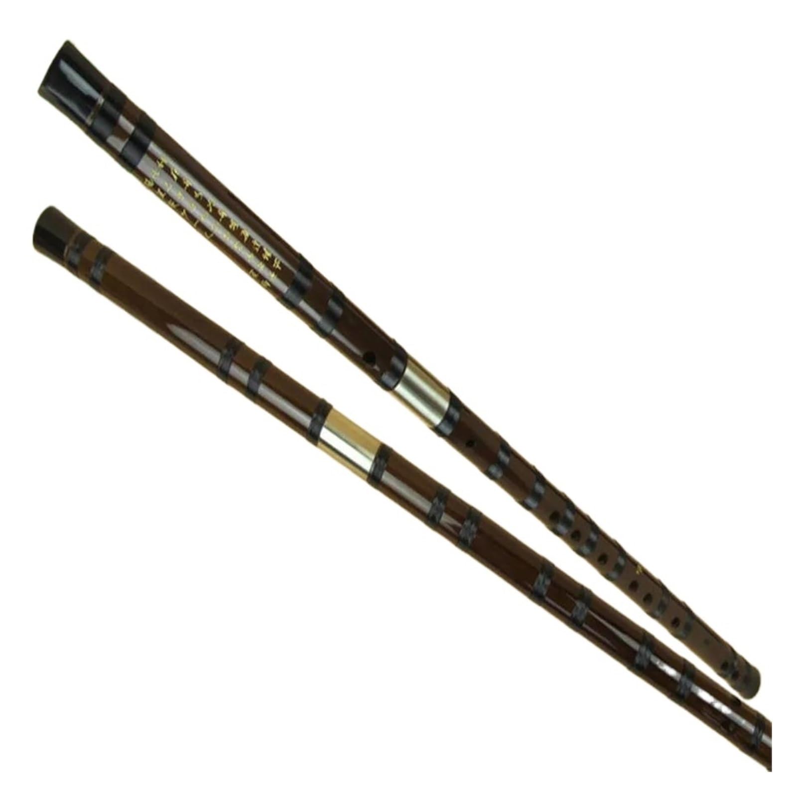 instrument en flûte en bambou Flûte de bambou à 6 trous Instruments de musique professionnels à vent Flauta transversale Dizi(G Key)