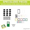 512f8+lkz5l - Play Platoon 1100 Piece Building Bricks Play Set, 10 Pastel Colors Bricks, Includes Wheels, Tires, Axles, Windows & Door Pieces- Compatible with Lego Sets, Pastel