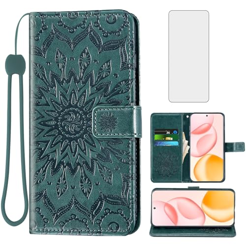 Housse Honor 400 5G fine à motif tournesol pour vos trajets quotidiens