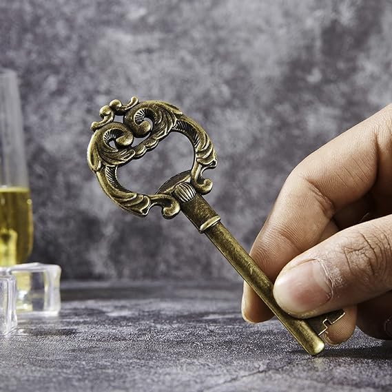 Miniatura 2 de Abrebotellas de cerveza de vino con llave clásica de diseño único para bares, barman hombres y mujeres, fiesta, cocina, hogar, Acción de Gracias,