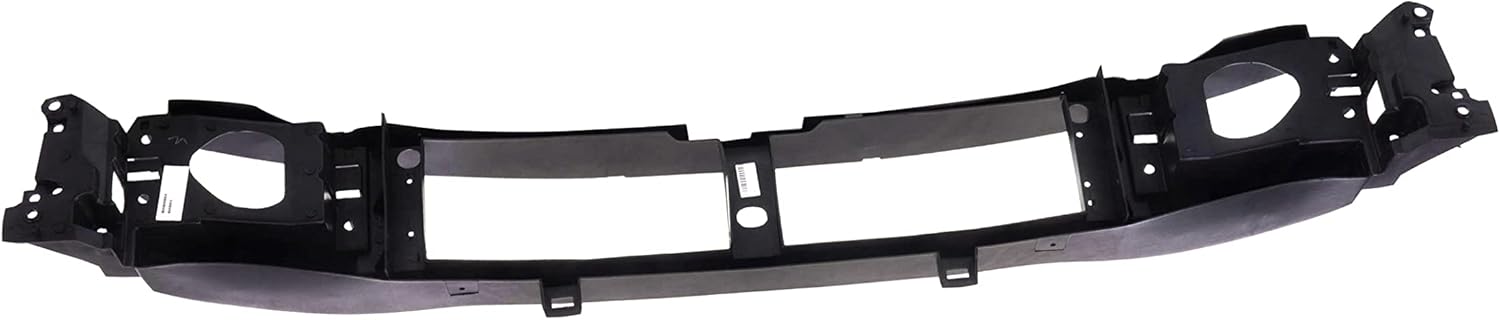 CarPartsDepot Headlight Grille Mounting Header Panel Nose Compatible For Ford Expedition Heritage SUV Extended Standard Crew Cab Pickup 1997-2004 Eddie Bauer XLT Plus Base Lariat XL