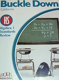 BUCKLE DOWN California HS Algebra 1 Standards Review