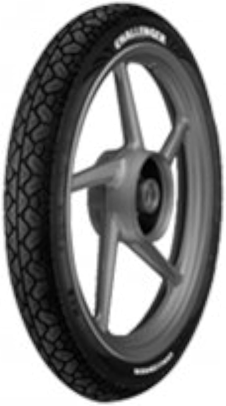 JK Challenger R42 (3.00-18) Bike Tyre With Tube, Rear