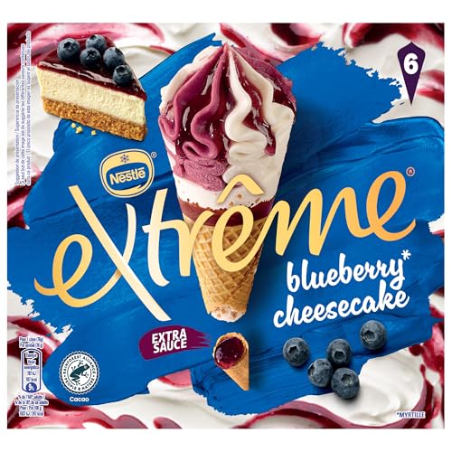 EXTREME BLUEBERRY CHEESECAKE 6x120 ml