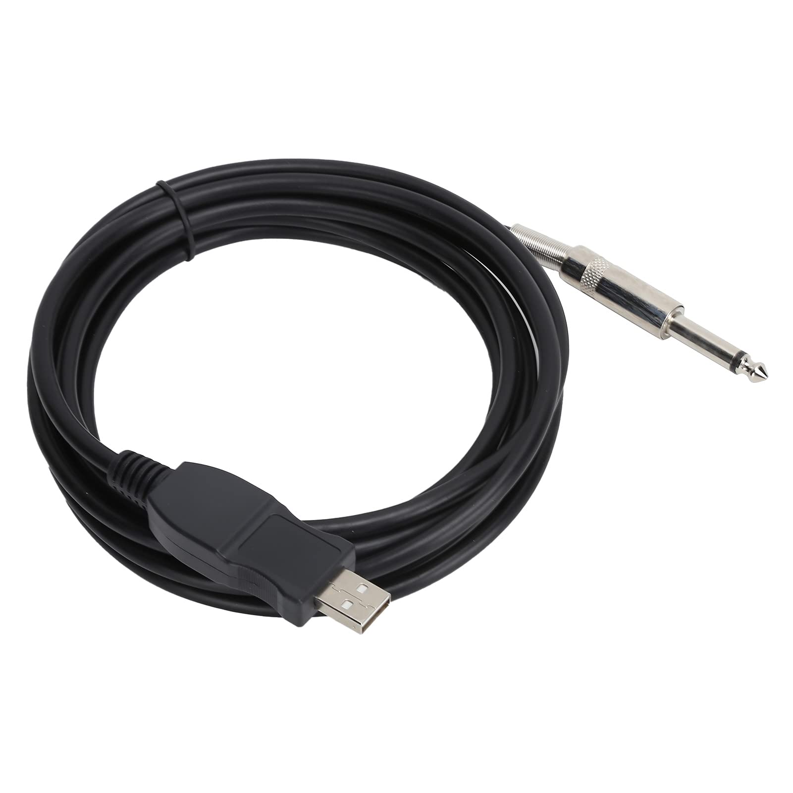 Wakects Kabel Gitarowy USB 3 Metry, Wbudowana Karta Dźwiękowa