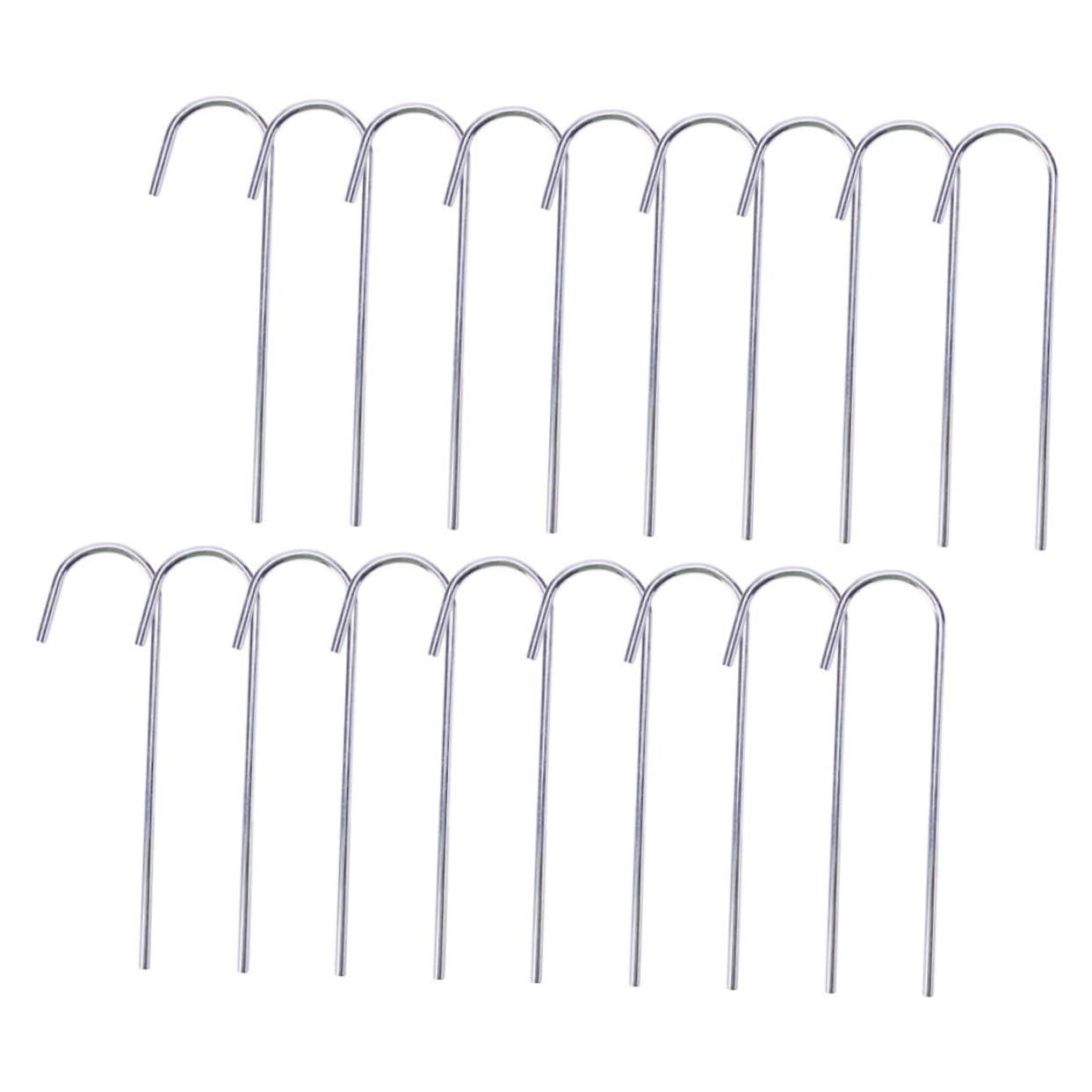 Clavos para tienda de campana Mipcase con estacas de alta resistencia para suelo duro