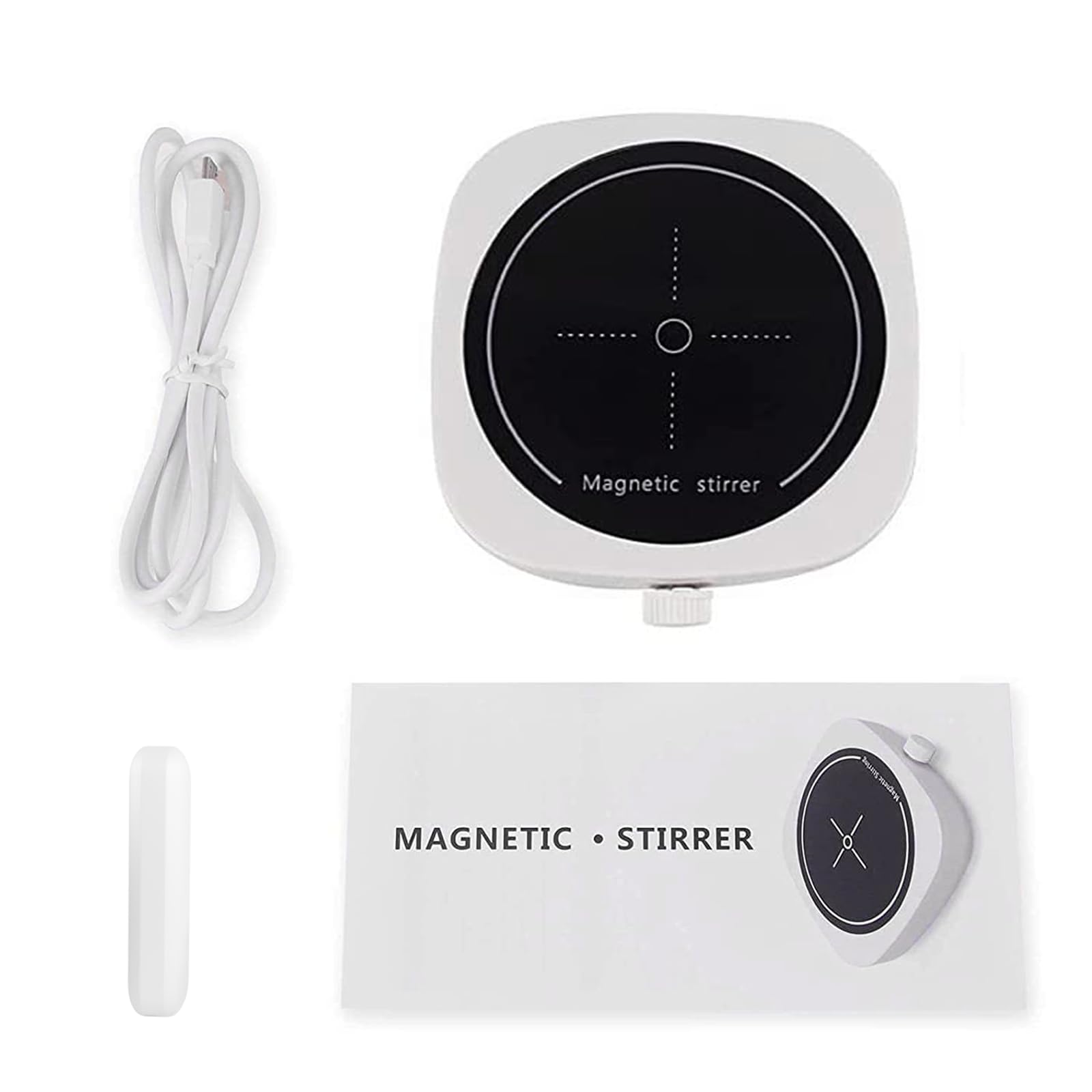 Agitatore Magnetico Portatile USB - Velocità Regolabile Fino A 2000 Giri/min, Per Laboratorio, Scuola E Hobbistica