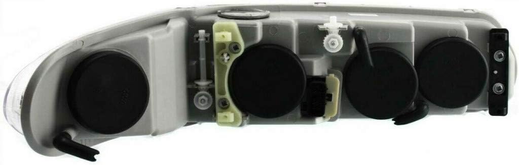 CarLights360 For 1997-2004 Buick Century Pair Headlights Driver and Passenger Side | GM2502183 GM2503183 | 10414189