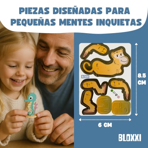 Miniatura 7 de Bloxxi Set 25 Puzzle 3d Vehiculos Para Niños, Detalles Cumpleaños Niños