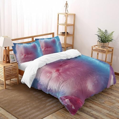 Housse de couette chatons imprimé 3D pour chambre de garçon format XL - 2