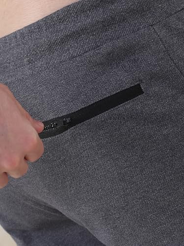 Image of TURMS Men's Travel Edition Track Pants, Odor Control & Breathable, Running & Gym Sports Joggers, Night Pants for Mens