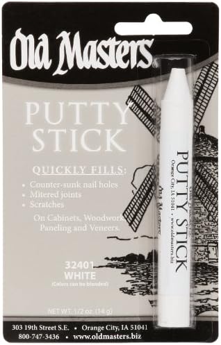 Old Masters 32401 Putty Stick, White