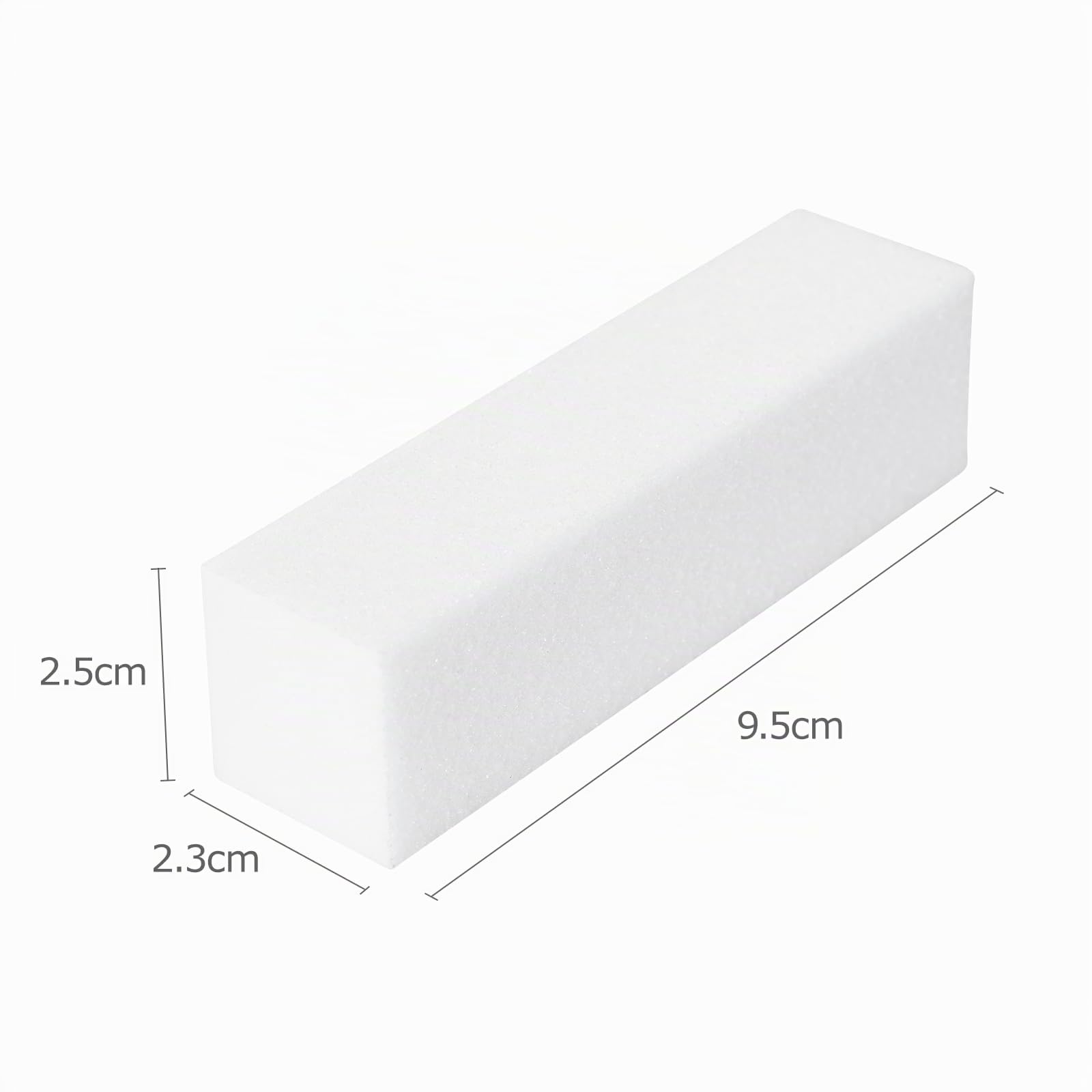 20 Pezzi Buffer Unghie Blocco, Nail Buffer Quadrato Spugna Buffer Unghie Professionale per Salone Unghie, Nail Art Fai da te a Casa