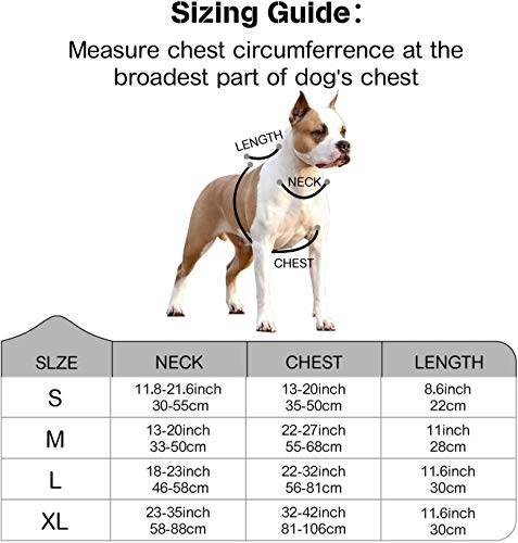 Big Dog Harness No Pull Adjustable Pet Reflective Oxford Soft Vest For Large Dogs Easy Control Harness (M, Silver) #TOP6