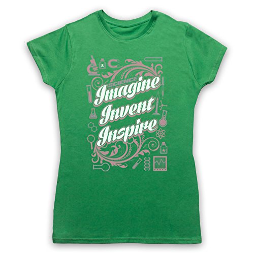 T-shirt Science Imagine Invent Inspire femmes fini les vêtements sans personnalité