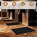 Zoketriton 4x6 Ft Horse Stall Mat, Stable Mat for Horses Back with Adhesive Design Mat Backing Moisture Absorbent Easy to Clean for Horses Livestock Stables Barns Kennels Garages