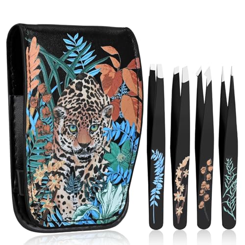 Personalized Tweezers Set for Women Facial Hair in Fashion Travel